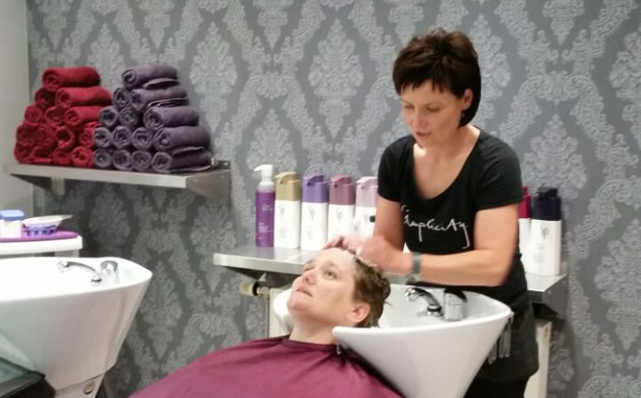 Haarpflege im Salon