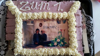 Torte zum Jubiläum