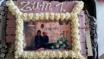 Torte zum Jubiläum